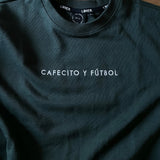 Cafecito Y Fútbol 90 Minutes Matcha Green Crewneck - Thick