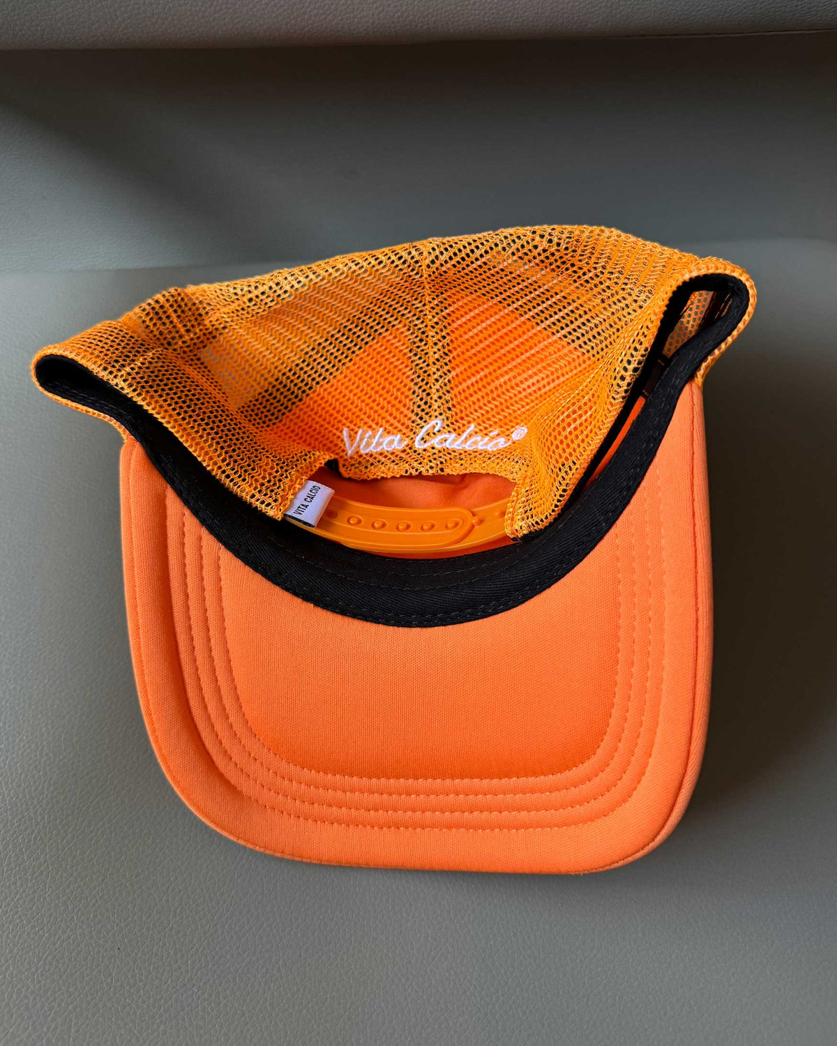 L.A. River Hat Highlighter Orange / Black- Sample Sale 1 of 1