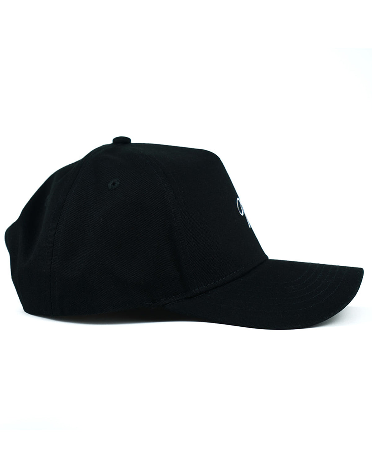 V Script Relaxed Snapback – Black (PRE-ORDER)