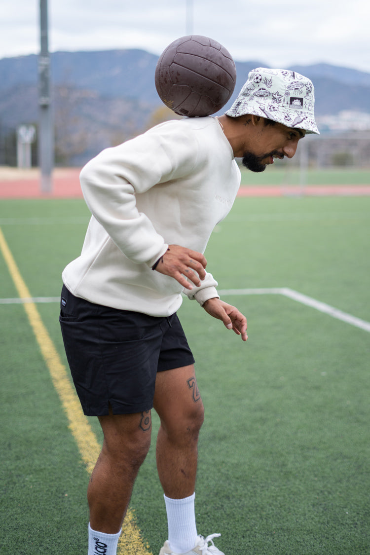 VITA CALCIO Cerebro Reversible Bucket Hat The Football Life On Off The Pitch