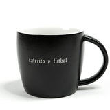 Cafecito y Fútbol Mug Black