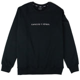 Cafecito Y Fútbol™ 90 Minutes Crewneck - Black