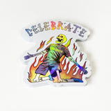 Celebrate Sticker